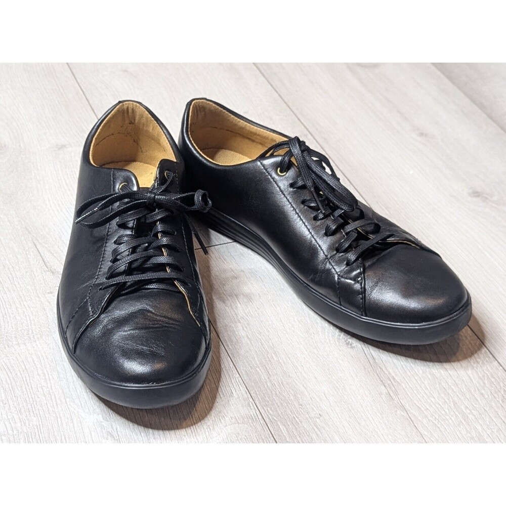 Cole Haan Men's Grand Crosscourt II Black Leather Sneakers C26655 Mens Size 11M